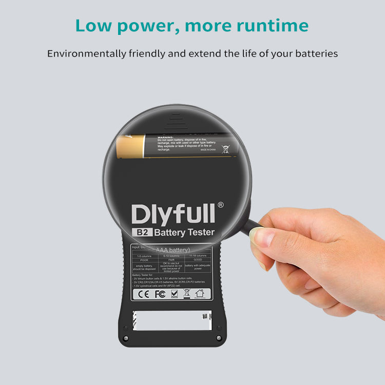 Dlyfull B2 Universal LCD Battery Tester