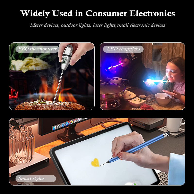 Dlyfull 3V 48mAh CR435 LED Angelschwimmerbatterie