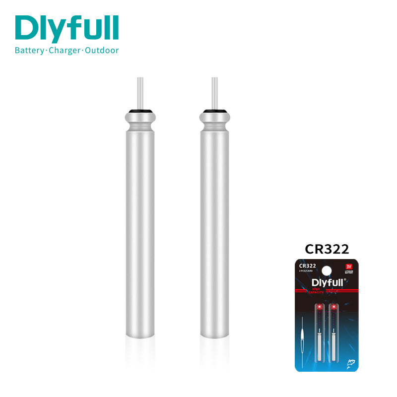 Dlyfull 3V 13mAh CR322 LED Angelschwimmerbatterie