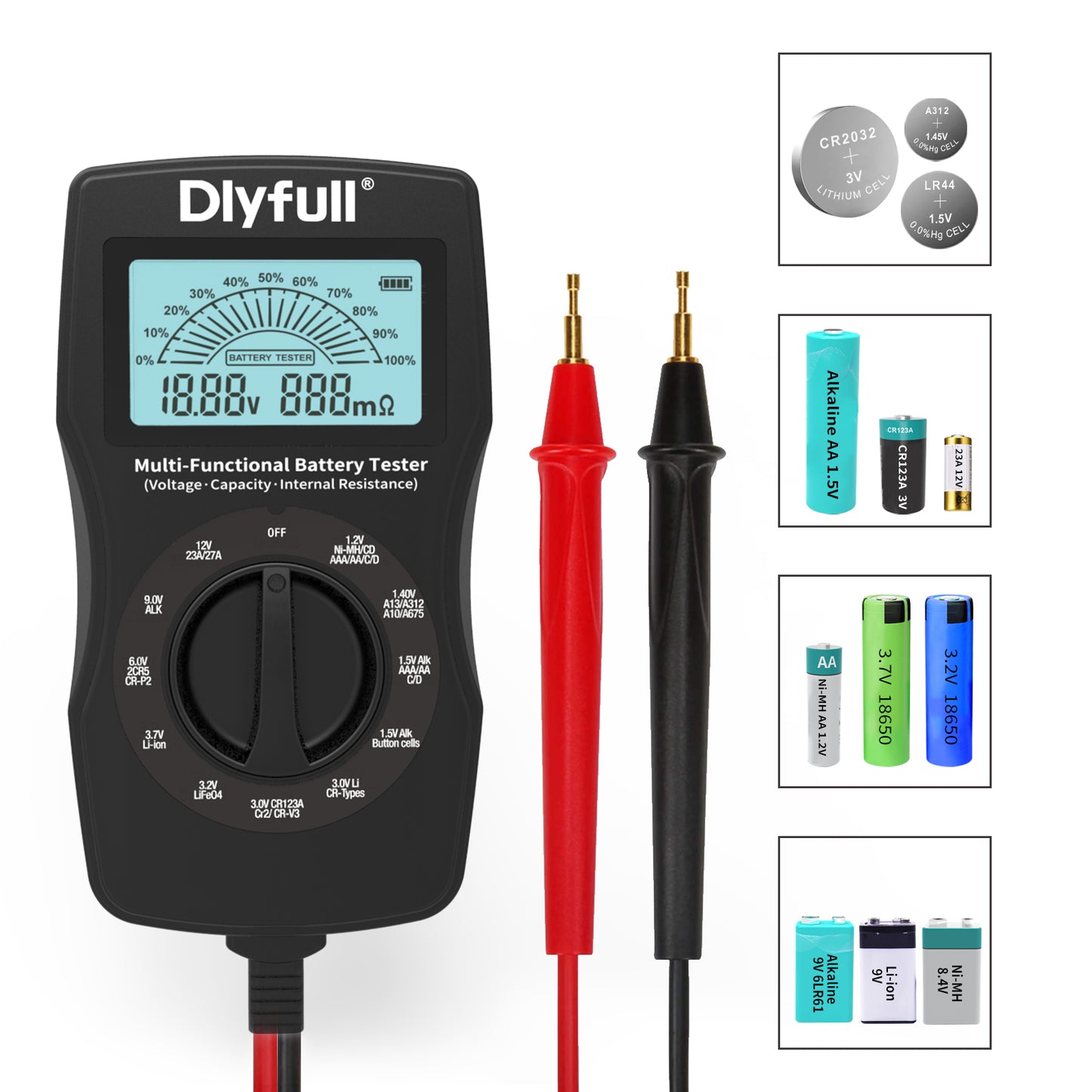 Dlyfull B3 Multifunction Battery Tester