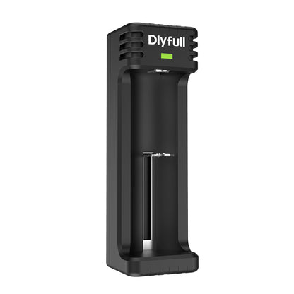 Dlyfull U1BS 1 Bay USB Li-ion Batery Charger Max 2A Charging Ultra Fast Charging