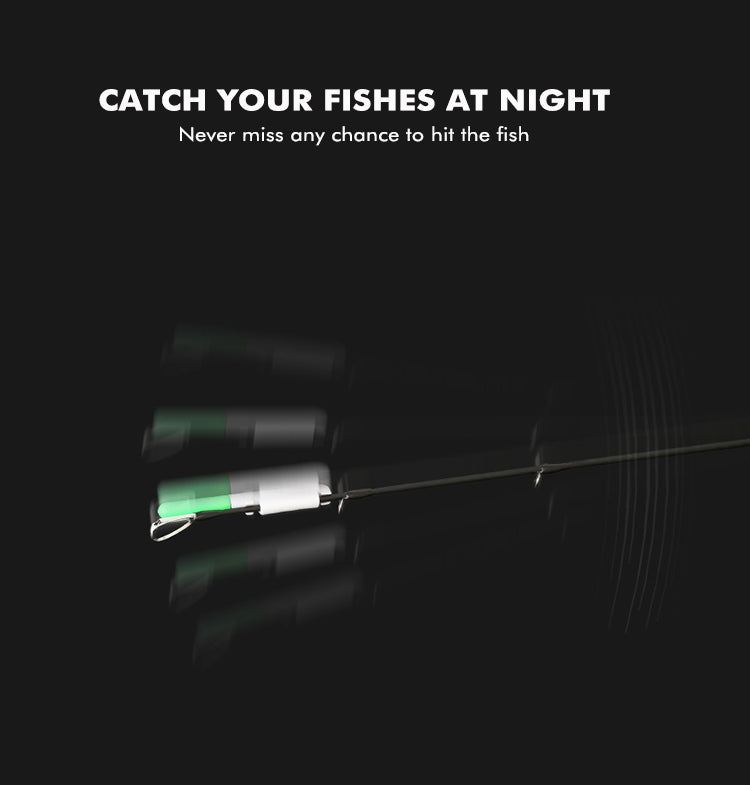 Dlyfull RT70 Bite Alarm Rod Tip Lights pour la pêche de nuit 