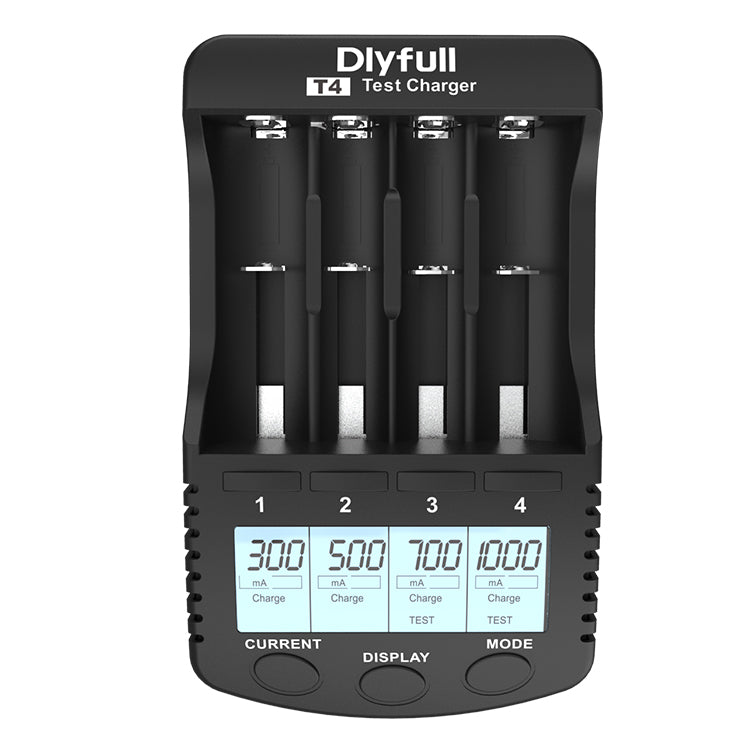 Dlyfull T4 4 Slots Universal Battery Charger with USB output Test Refr