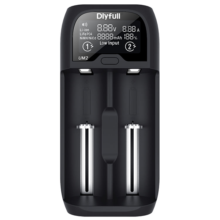 Dlyfull UM2 2 Slots Universal Smart Fast Charger